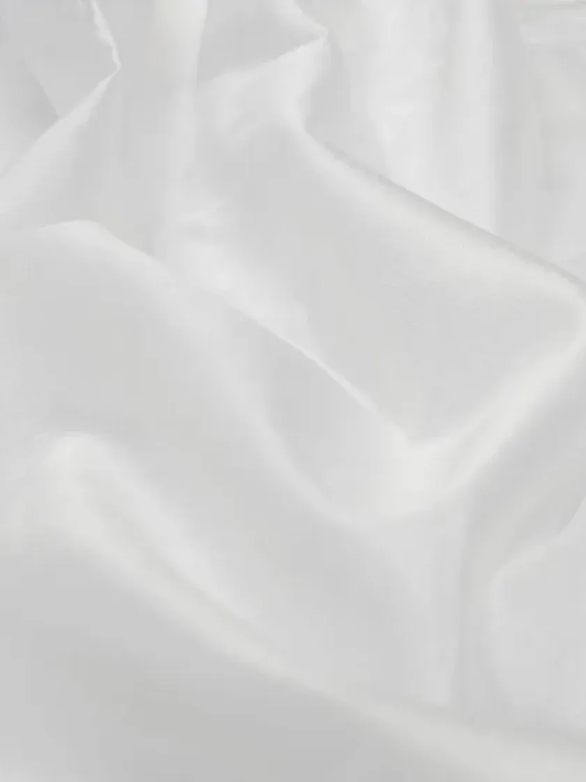 Plain Dyeable Pure Nylon Chanderi Fabric #MF108 thumb 3