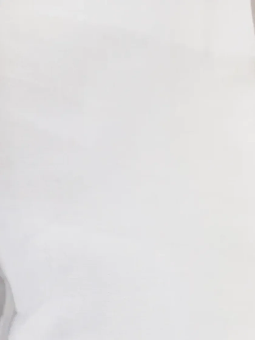 Plain Dyeable Pure White Mull Cotton Fabric #MF122